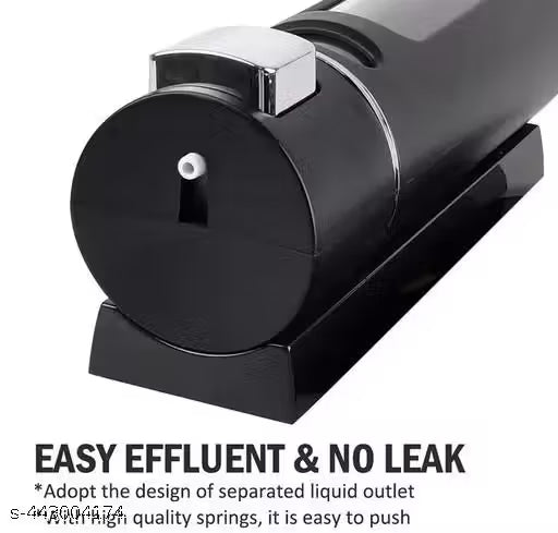 350ml Wall Mount Liquid Soap Dispenser | Transparent ABS Body | Ideal for Bathroom, Kitchen