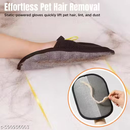 Pet Hair Removal Gloves -1 Pcs